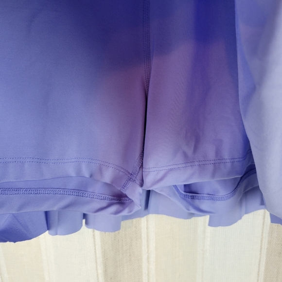 Beyond Yoga Pleated Lavender Skirt - Picture 7 of 13
